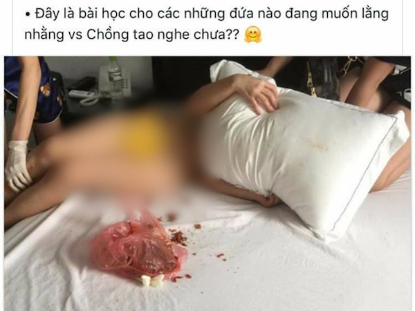 Vụ vợ đánh ghen, xát muối ớt vào vùng kín tình địch gây sốc MXH vài ngày qua chỉ là dàn dựng câu like?