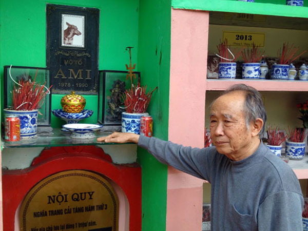 Chuyện chưa kể về ngôi mộ “chó tổ” duy nhất tại Việt Nam