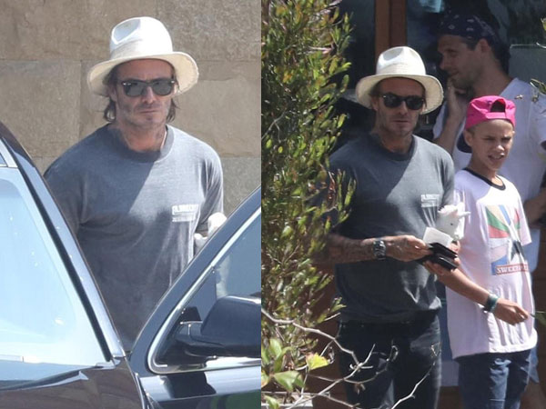 Beckham trông kém vui, Victoria không đi ăn cùng gia đình giữa tin đồn vợ chồng rạn nứt