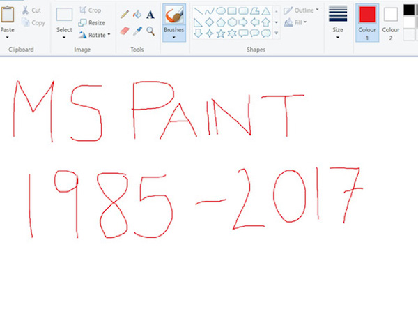 Ứng dụng gắn liền với tuổi thơ Microsoft Paint sắp sửa bị khai tử
