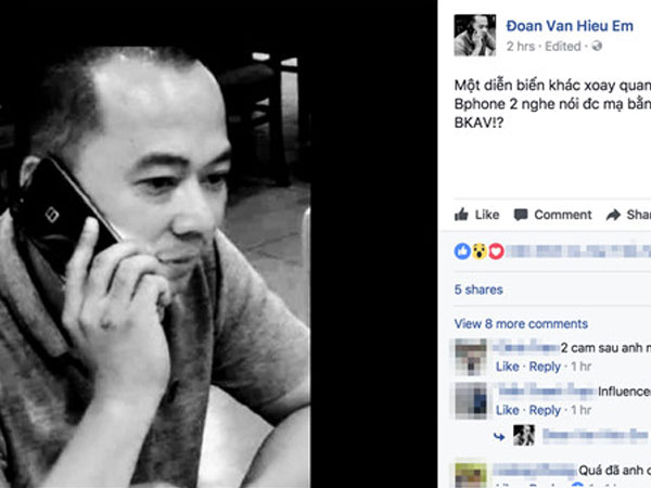 Bphone 2 bất ngờ xuất hiện trước ngày ra mắt