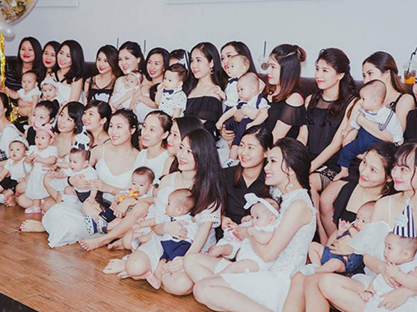 Dàn 80 bà mẹ bỉm sữa Hải Phòng đẹp "bất phân thắng bại" khiến dân mạng xôn xao