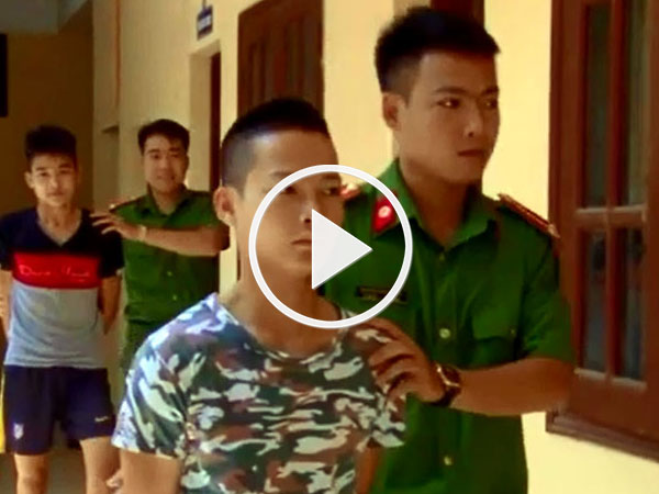 Clip: Vừa trộm cắp xe máy, ra đường gặp ngay công an