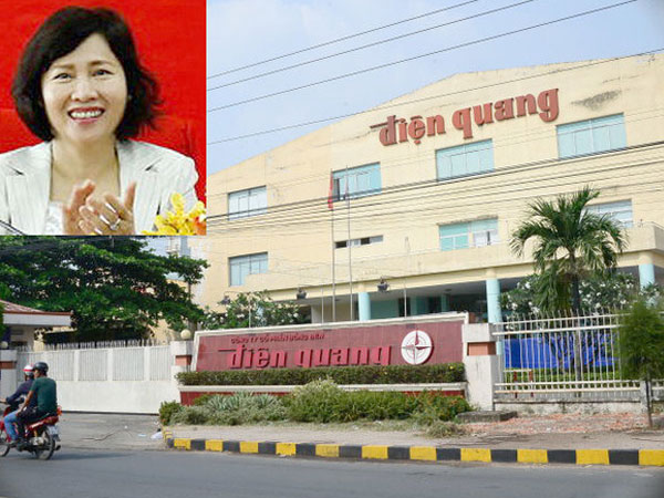 Sở hữu của nhà Thứ trưởng Thoa tại Bóng đèn Điện Quang đã bị che giấu