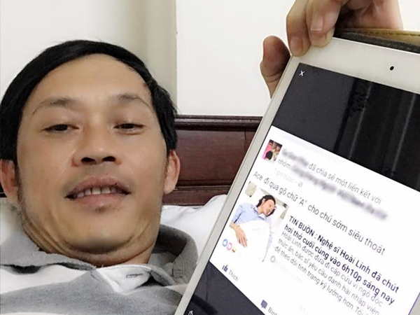 Nghệ sĩ Hoài Linh lên tiếng khi lại bị đồn qua đời