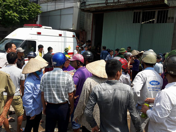 Hai bệnh nhân vụ cháy xưởng bánh kẹo bỏng sâu đang điều trị tích cự