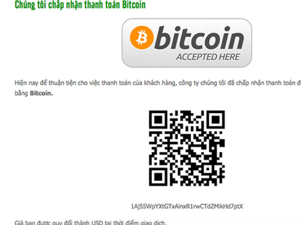 Nhiều doanh nghiệp vẫn ngang nhiên thanh toán bằng tiền ảo bitcoin
