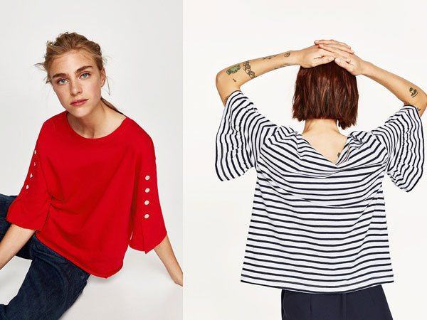 9 kiểu áo phông rất đáng sắm đến từ thương hiệu Zara
