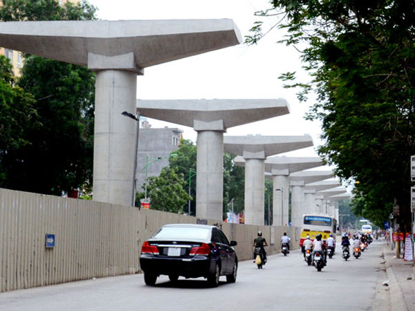 ADB chưa đưa đường sắt số 3 Hà Nội vào danh mục tài trợ vốn