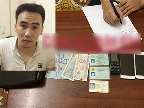 Bắt đối tượng cứa cổ lái xe taxi cướp tài sản, trốn từ Lào Cai về Hà Nội