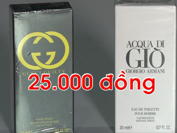 Nước hoa 2 triệu đồng, bán 25.000 đồng vẫn truy xuất được mã vạch
