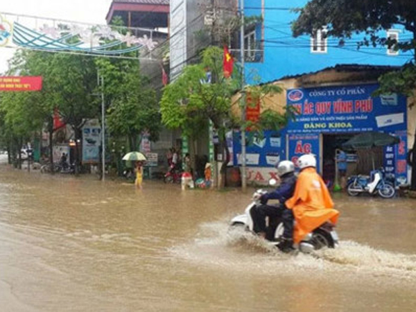 Mưa lớn tiếp tục diễn ra tại huyện Mường La, Sơn La