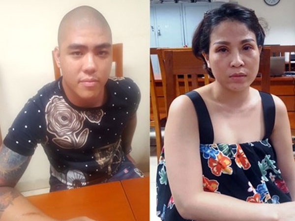 Đánh đập, dùng hương đang cháy châm vào thái dương con nợ