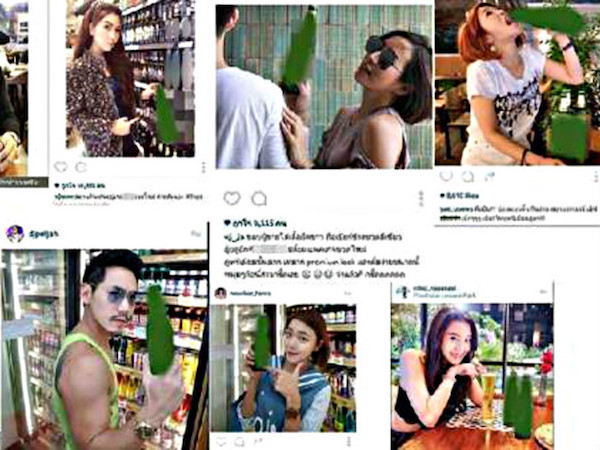 5 người nổi tiếng bị phạt tiền vì đưa hình ảnh rượu bia lên Facebook