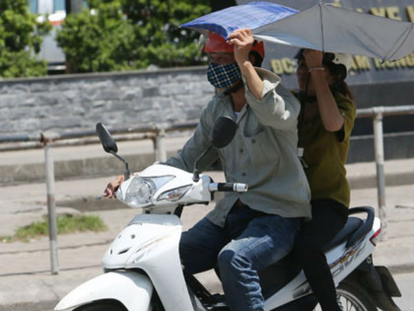Nắng nóng quay lại Bắc Bộ
