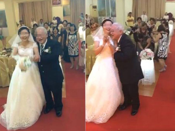 Cặp đôi cô dâu, chú rể phiên bản "Hoàng Kiều - Ngọc Trinh" khiến cư dân mạng ngỡ ngàng