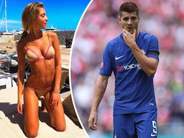 Vợ Morata bị vạ lây sau màn đá penalty thảm họa của chồng