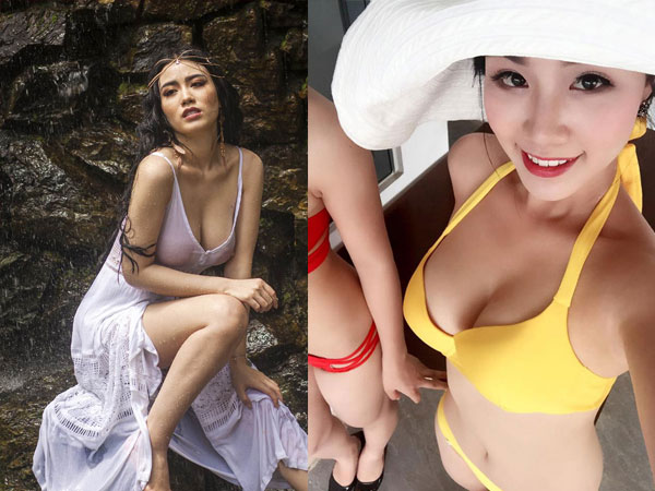 Trước ảnh khoe thân bên suối, Linh Miu từng "gây bão" vì hở bạo
