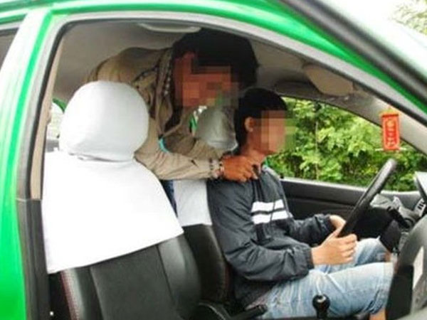 Cướp taxi táo tợn ở Hà Nội