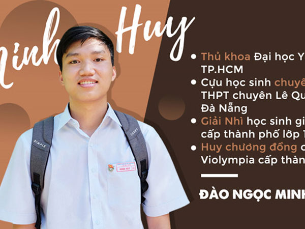 Chàng thủ khoa cao 1,85 m, đạt 30 điểm vào ĐH Y Dược TP.HCM
