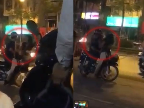 Chồng đánh vợ giữa đường bị nhóm thanh niên dạy cho bài học nhớ đời vì thói vũ phu