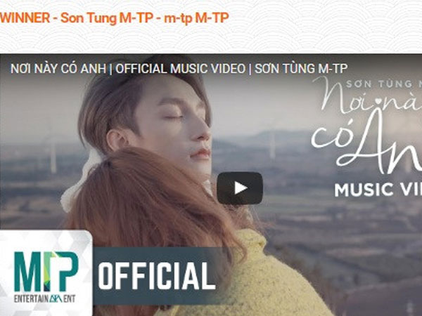 Sơn Tùng thắng giải Album xuất sắc nhất tại SBS PopAsia 2017