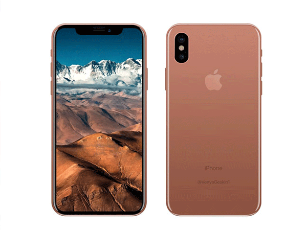iPhone 8 màu mới có tên gọi Blush Gold