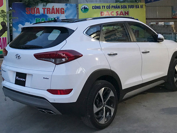 Hyundai Tucson Turbo lắp ráp trong nước xuất hiện ở Hà Nội