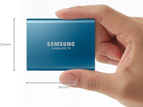 Samsung tung ra T5: ổ SSD siêu nhỏ, siêu nhanh, tốc độ 540MB/s