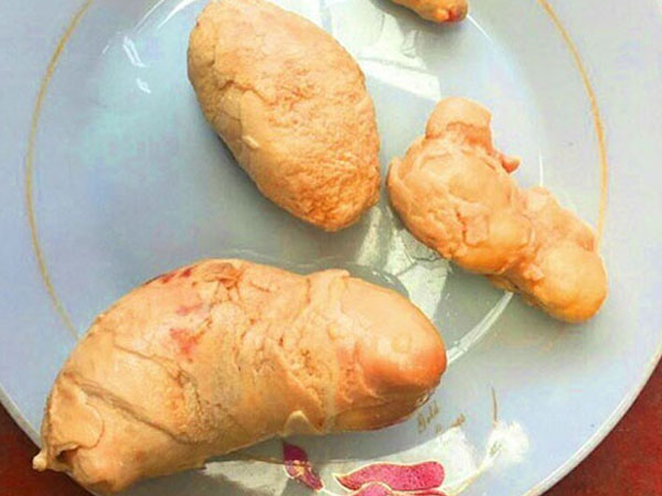 Xôn xao vì phát hiện dị vật nghi "kê bảo" quý hiếm