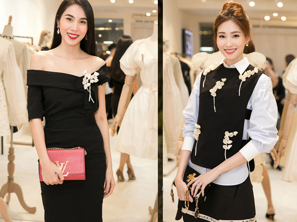 Đặng Thu Thảo, Thuỷ Tiên khoe vẻ đẹp thanh nhã trong sự kiện