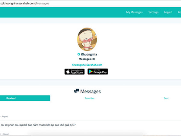 Sarahah - ứng dụng nhắn tin nặc danh đang gây bão mạng xã hội