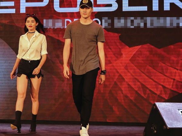 Quỳnh Châu, Quang Hùng chạm mặt trên sàn catwalk sau chia tay