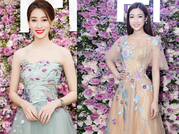 Đặng Thu Thảo, Đỗ Mỹ Linh đọ nhan sắc mong manh