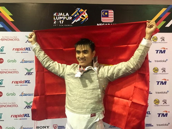 SEA Games ngày 21-8: Kiếm thủ Vũ Thành An giành HCV thứ 7