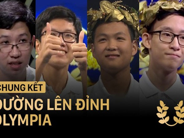 4 gương mặt sẽ tranh tài trong trận chung kết Đường lên đỉnh Olympia năm nay!