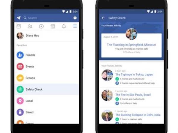 Từ nay có thể kiểm tra an toàn của người thân bất kỳ lúc nào bằng Facebook