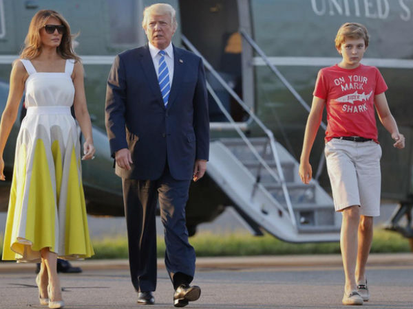 Cậu út điển trai nhà Trump lại gây bão truyền thông khi xuất hiện với set đồ bình dân