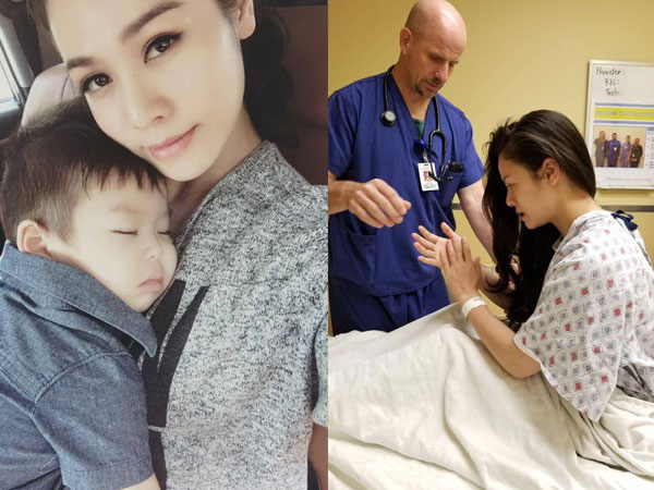 Nhật Kim Anh trở về nhà sau khi bị tai biến nằm liệt giường cấp cứu tại Mỹ