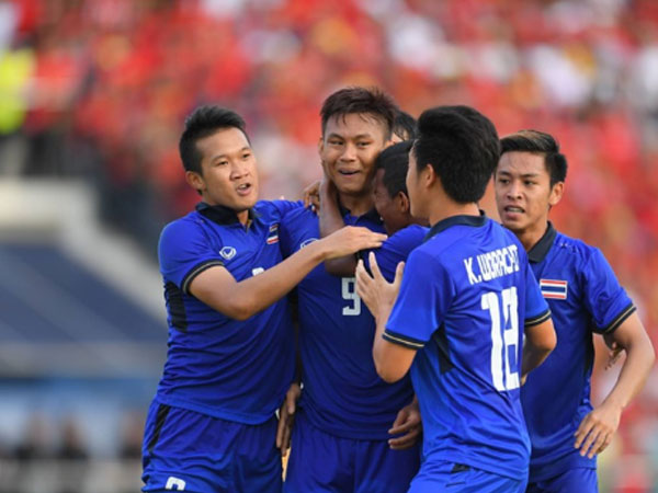Hạ Myanmar ở phút 90+5, U22 Thái Lan đoạt vé vào chung kết