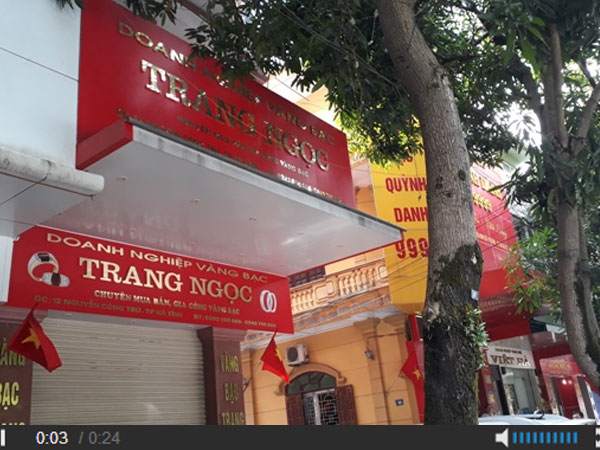 Vụ trộm lạ ở tiệm vàng Hà Tĩnh: Dậy thấy mất vàng, cửa không bị cạy