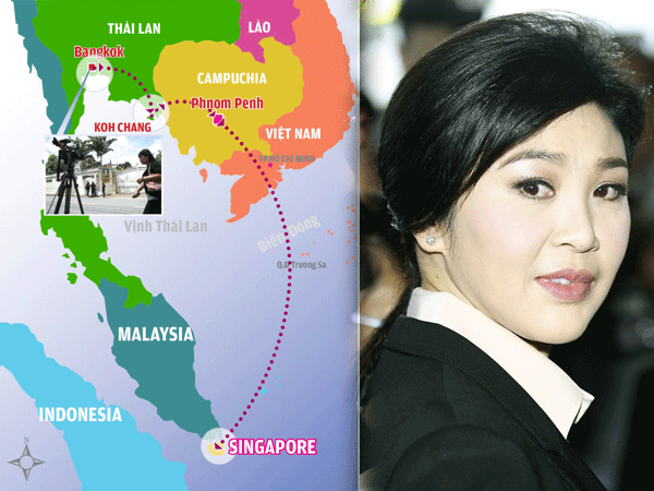 Bà Yingluck “đào thoát” như thế nào?