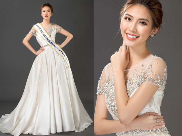 Vừa làm Á quân The Face 2017, Tường Linh đã thi Hoa hậu Liên lục địa