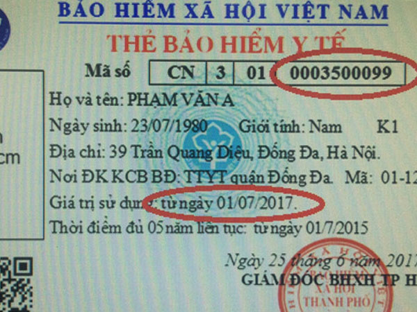 Cấp sổ bảo hiểm xã hội, thẻ bảo hiểm y tế theo mã số định danh