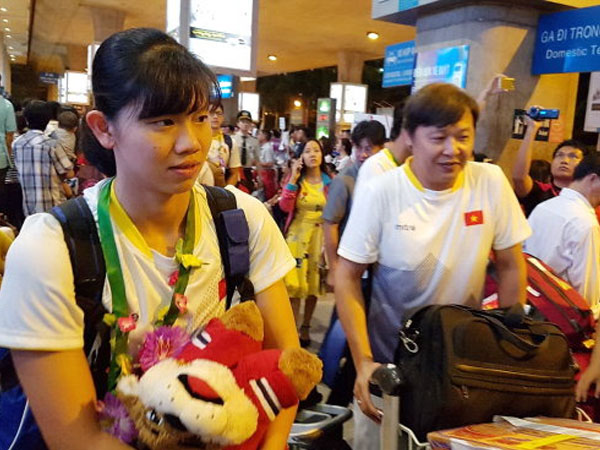 Ngày trở về vinh quang của Ánh Viên