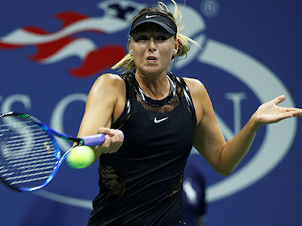 Sharapova loại hạt giống số hai trong ngày tái xuất ở Grand Slam