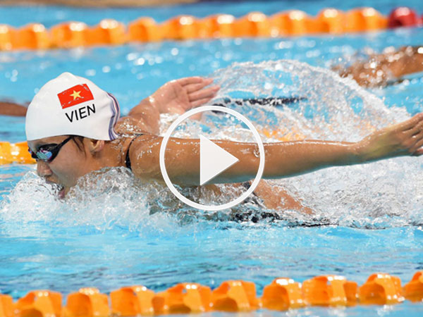 Video: Những khoảnh khắc vàng của Ánh Viên ở SEA Games 29