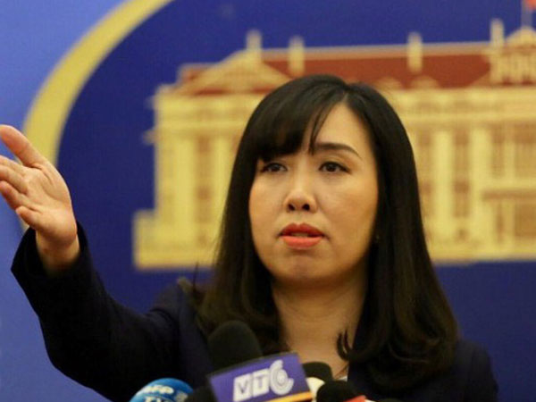 Việt Nam phản ứng việc Trung Quốc công bố diễn tập quân sự trong khu vực ngoài cửa Vịnh Bắc Bộ
