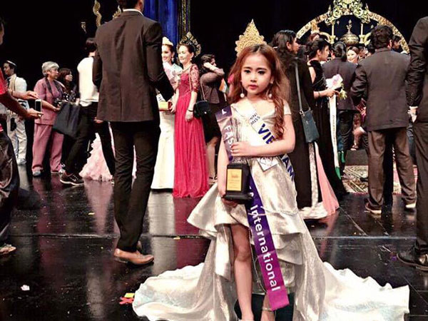 Cô bé Hải Phòng vượt 50 mẫu nhí thế giới, đoạt giải "Công chúa thời trang" tại Thái Lan