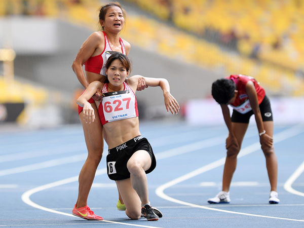 Khoảnh khắc đẹp của những cô gái vàng Việt Nam tại SEA Games 2017